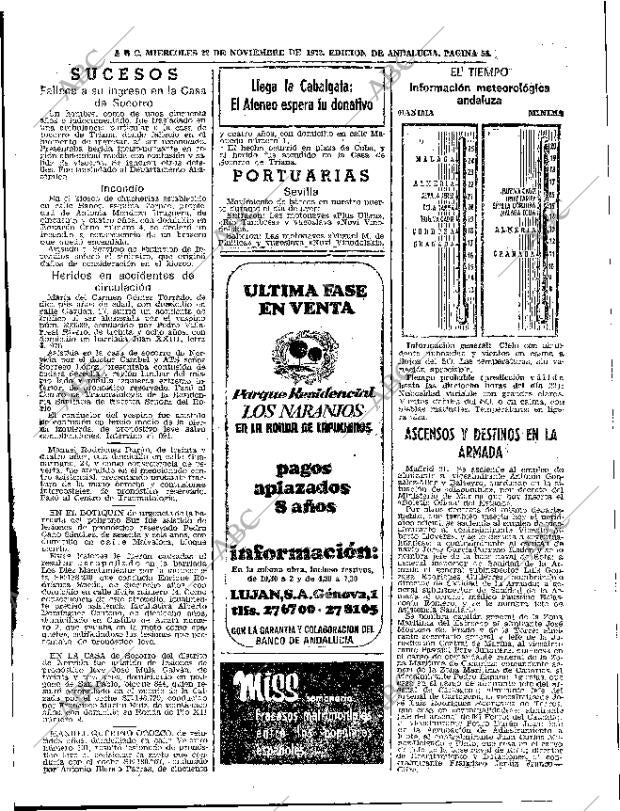ABC SEVILLA 22-11-1972 página 55
