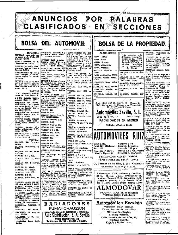 ABC SEVILLA 22-11-1972 página 72