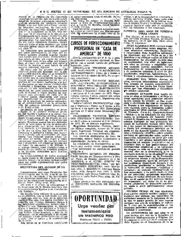 ABC SEVILLA 23-11-1972 página 12