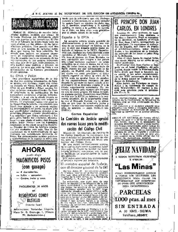 ABC SEVILLA 23-11-1972 página 15