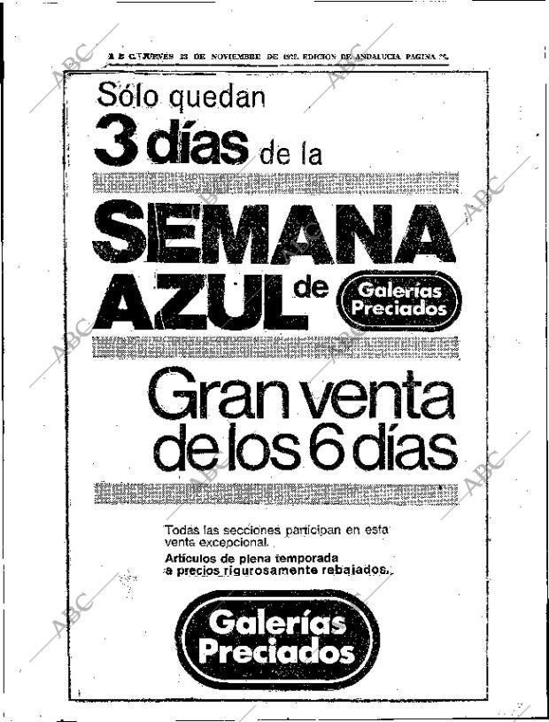 ABC SEVILLA 23-11-1972 página 20