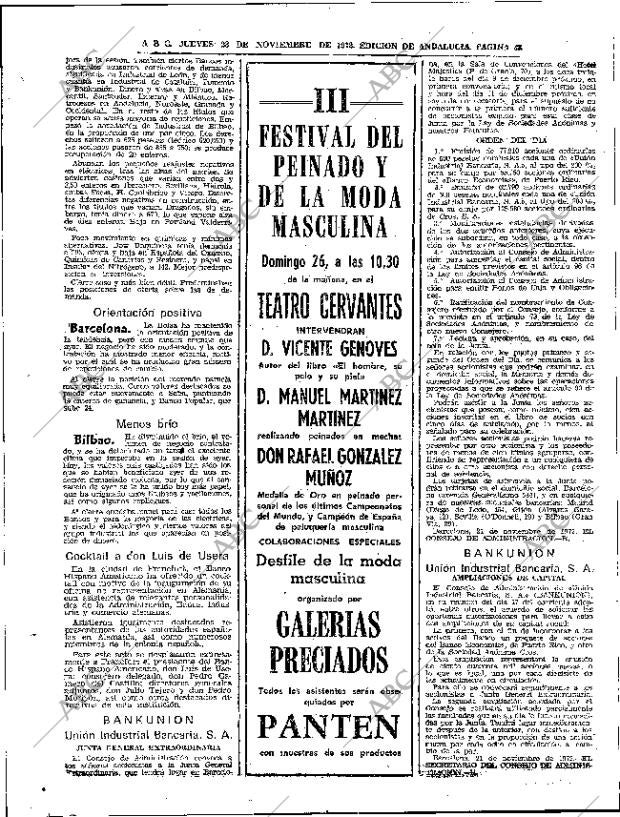 ABC SEVILLA 23-11-1972 página 26