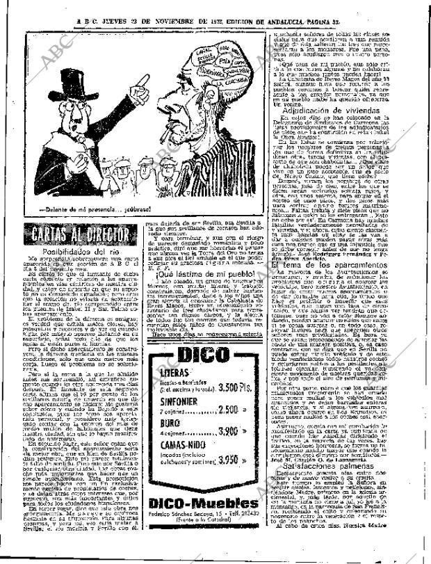 ABC SEVILLA 23-11-1972 página 27