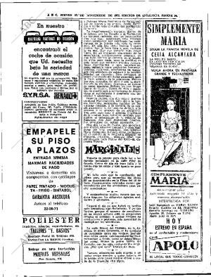 ABC SEVILLA 23-11-1972 página 28
