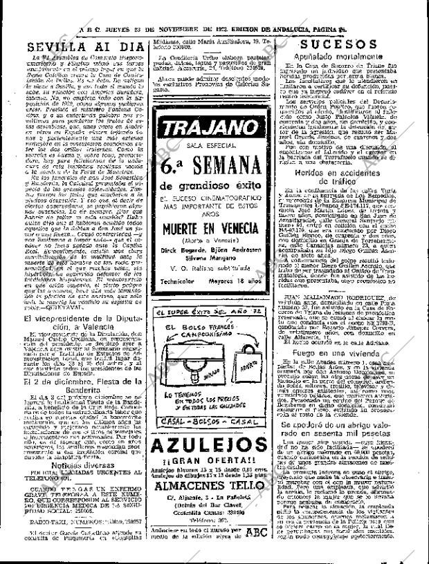 ABC SEVILLA 23-11-1972 página 29