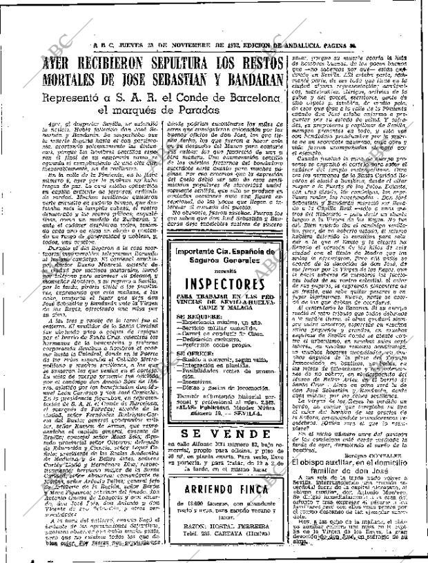 ABC SEVILLA 23-11-1972 página 30
