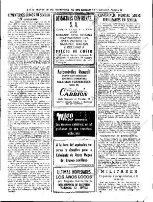 ABC SEVILLA 23-11-1972 página 31
