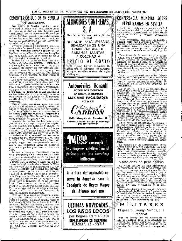 ABC SEVILLA 23-11-1972 página 31