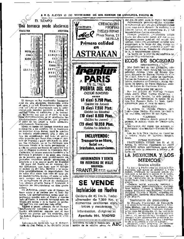 ABC SEVILLA 23-11-1972 página 34