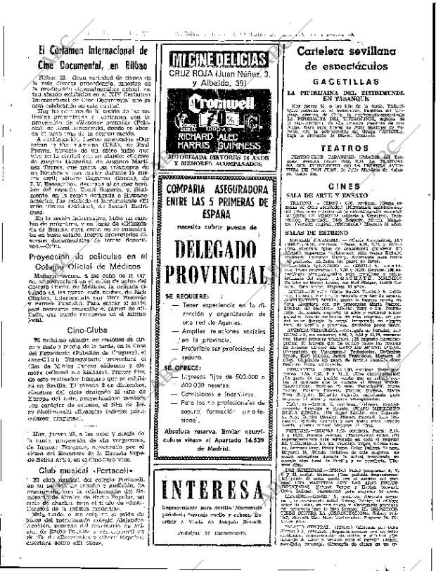 ABC SEVILLA 23-11-1972 página 43