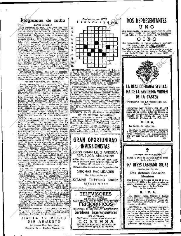 ABC SEVILLA 23-11-1972 página 54