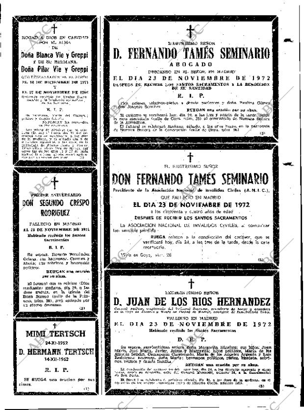 ABC MADRID 24-11-1972 página 117