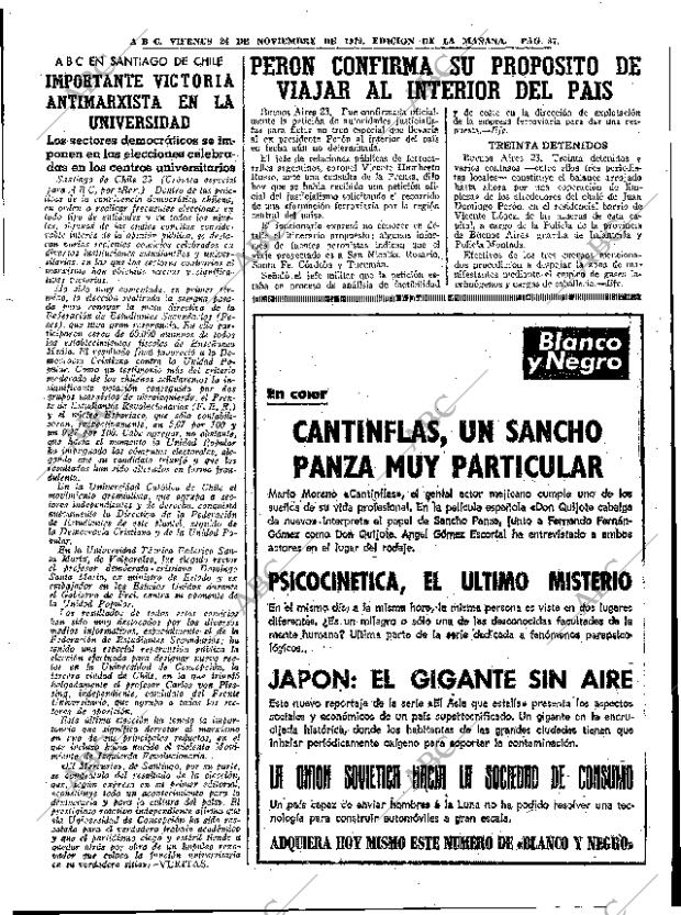 ABC MADRID 24-11-1972 página 37