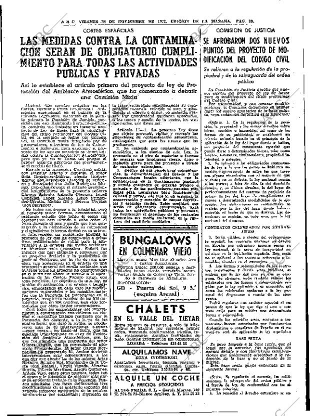 ABC MADRID 24-11-1972 página 39