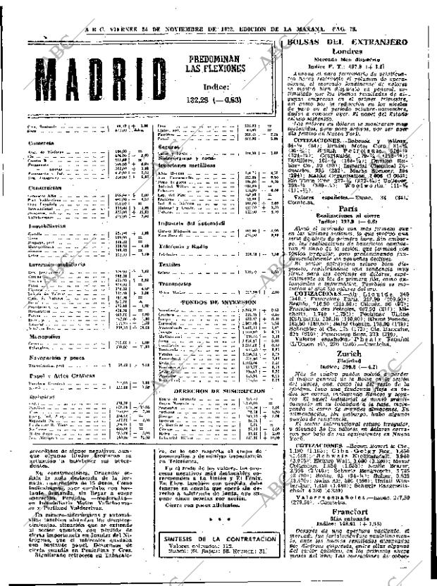 ABC MADRID 24-11-1972 página 73