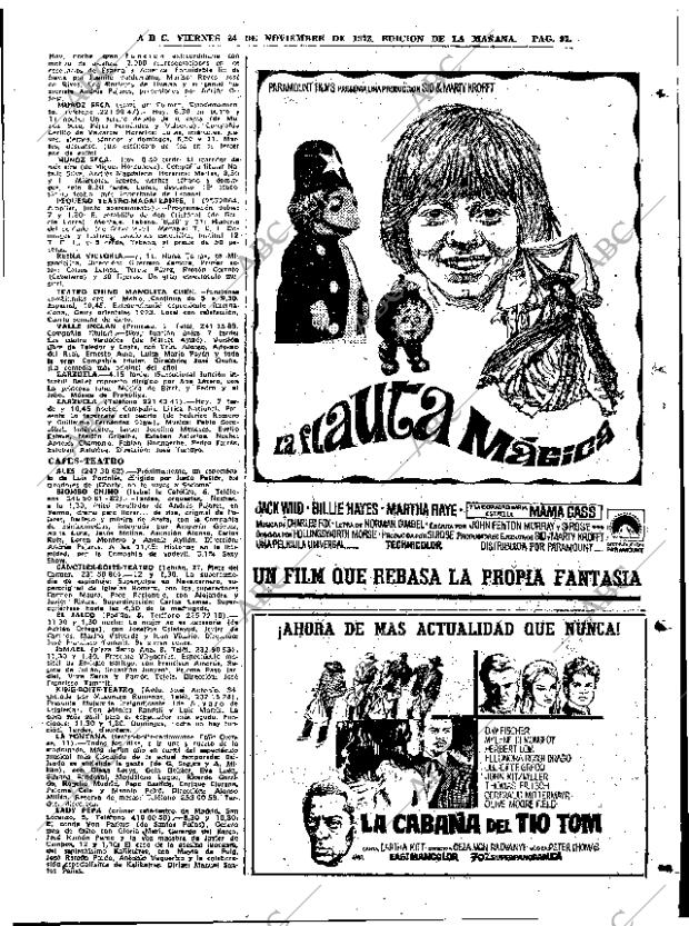 ABC MADRID 24-11-1972 página 97