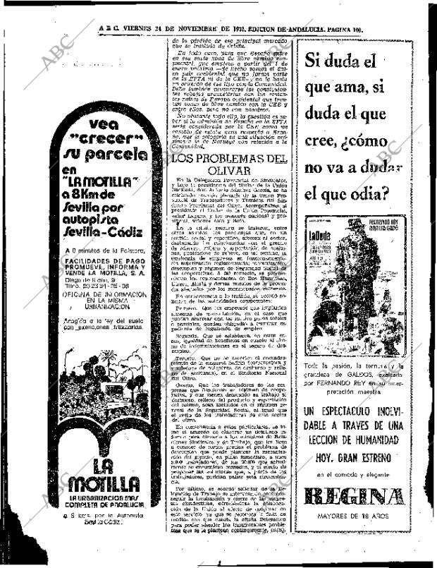 ABC SEVILLA 24-11-1972 página 100