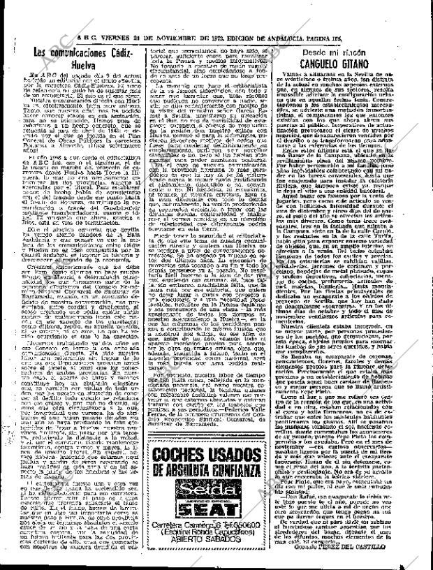 ABC SEVILLA 24-11-1972 página 105