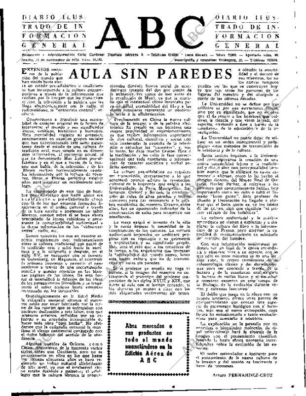 ABC SEVILLA 24-11-1972 página 3