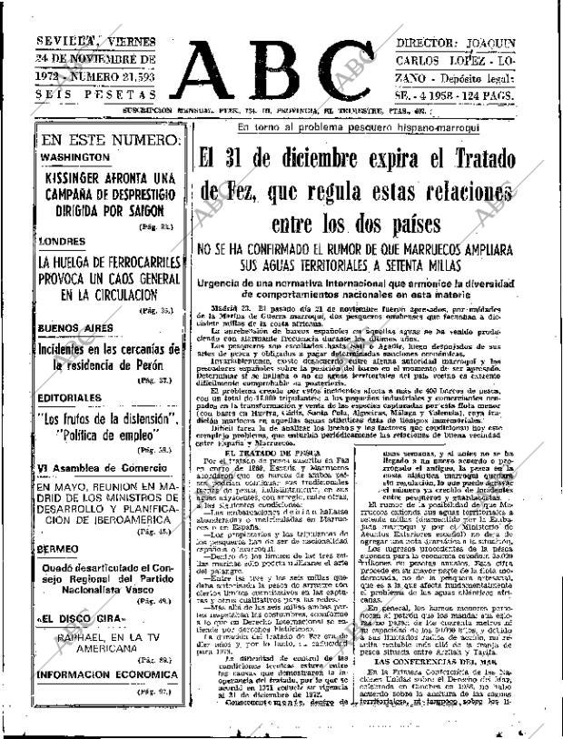ABC SEVILLA 24-11-1972 página 31
