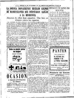 ABC SEVILLA 24-11-1972 página 38