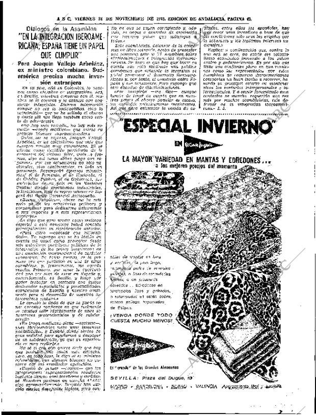 ABC SEVILLA 24-11-1972 página 47