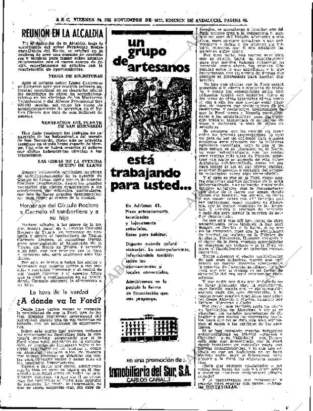 ABC SEVILLA 24-11-1972 página 59
