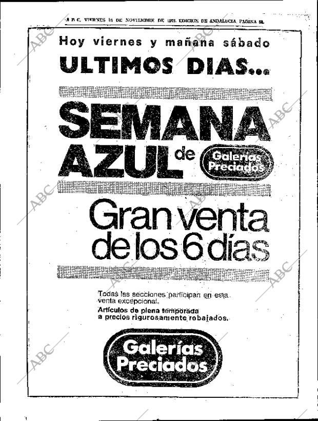 ABC SEVILLA 24-11-1972 página 88