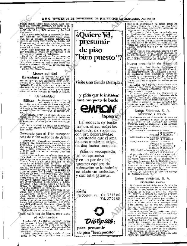 ABC SEVILLA 24-11-1972 página 98