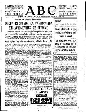 ABC SEVILLA 25-11-1972 página 31