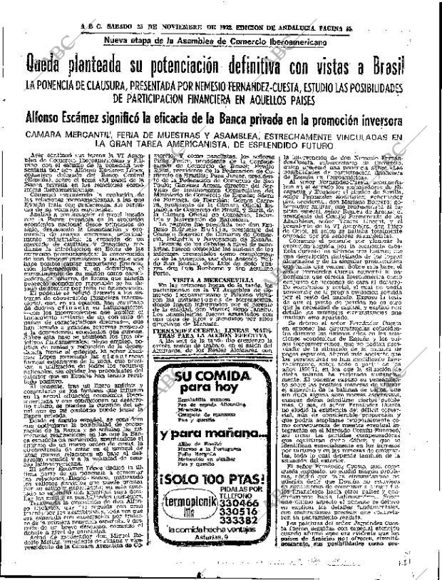 ABC SEVILLA 25-11-1972 página 35
