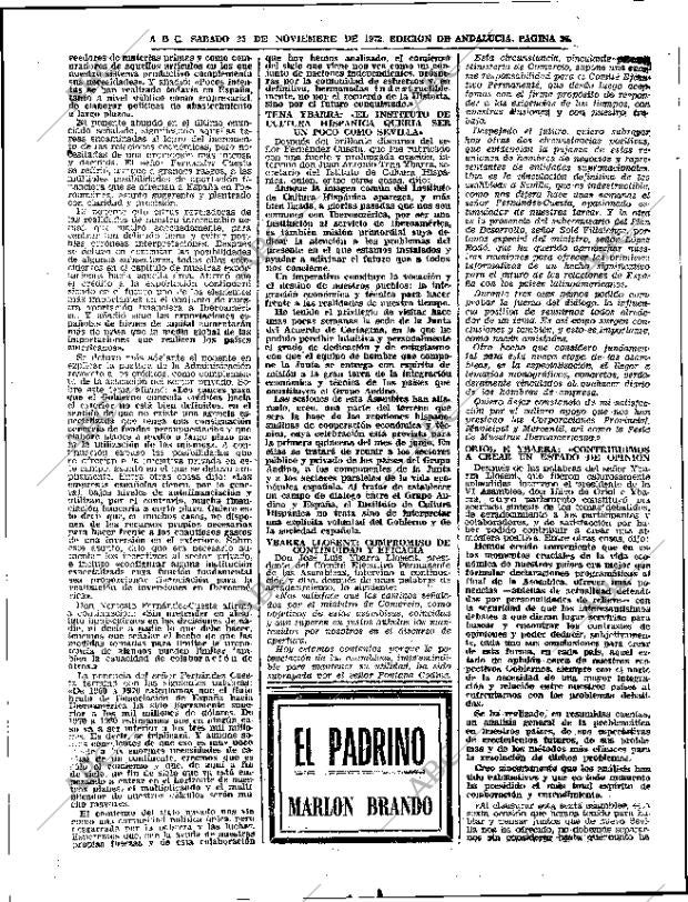ABC SEVILLA 25-11-1972 página 36