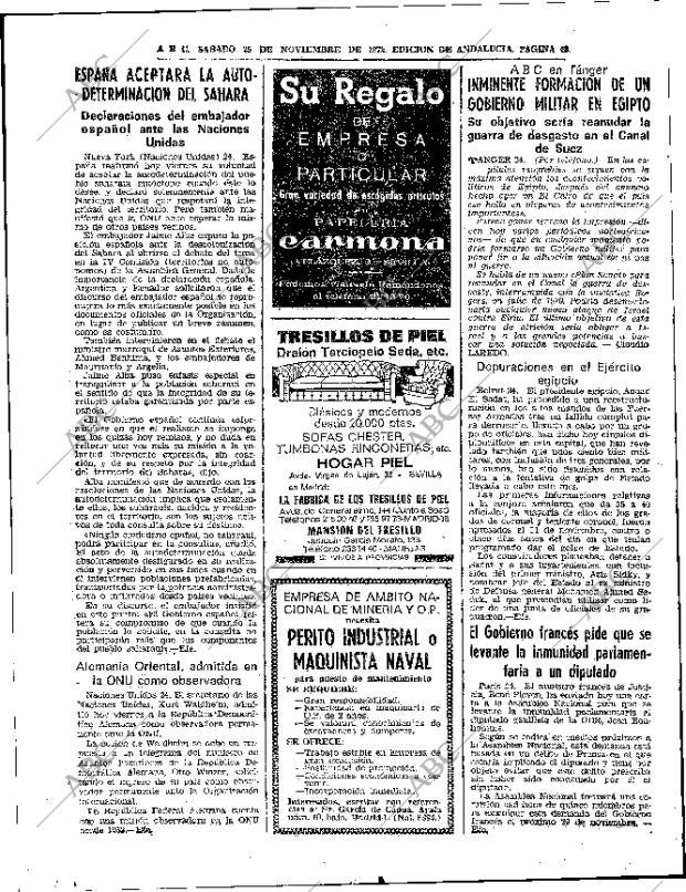ABC SEVILLA 25-11-1972 página 42