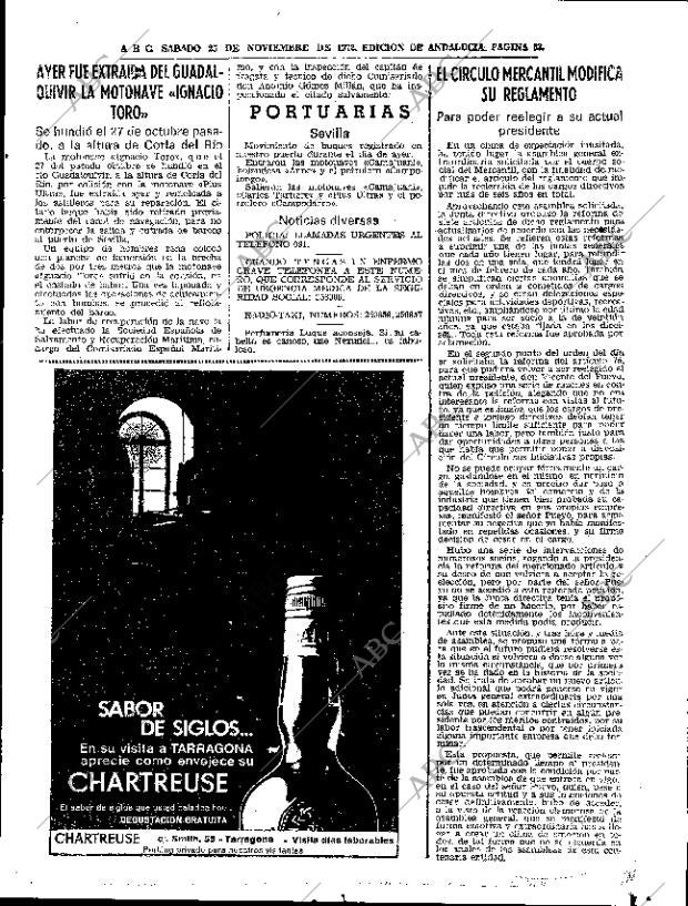 ABC SEVILLA 25-11-1972 página 53