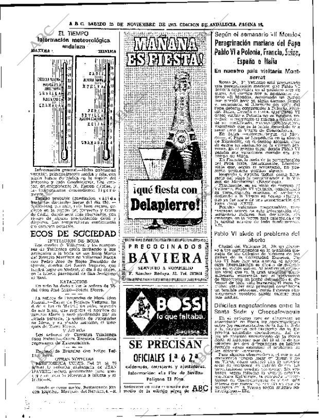 ABC SEVILLA 25-11-1972 página 58