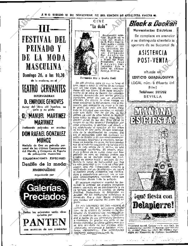 ABC SEVILLA 25-11-1972 página 66