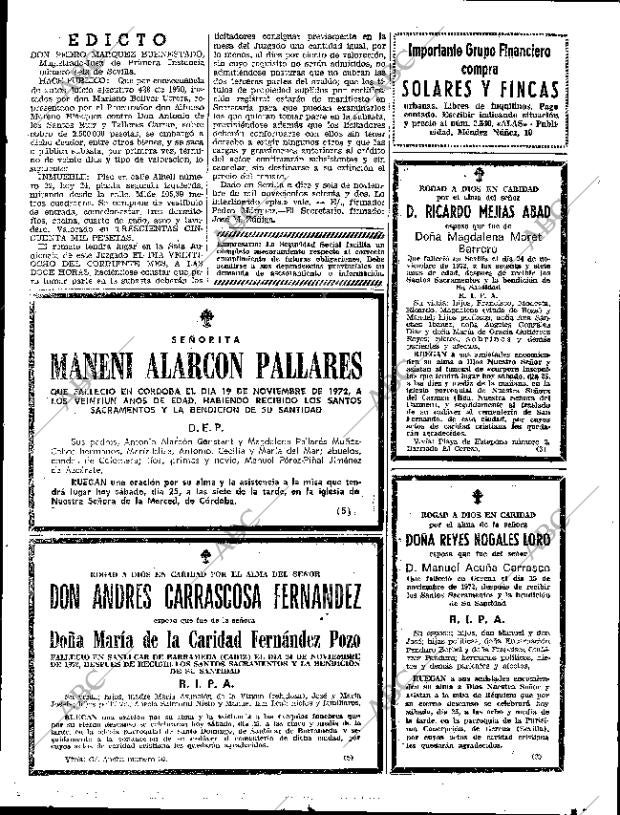 ABC SEVILLA 25-11-1972 página 77