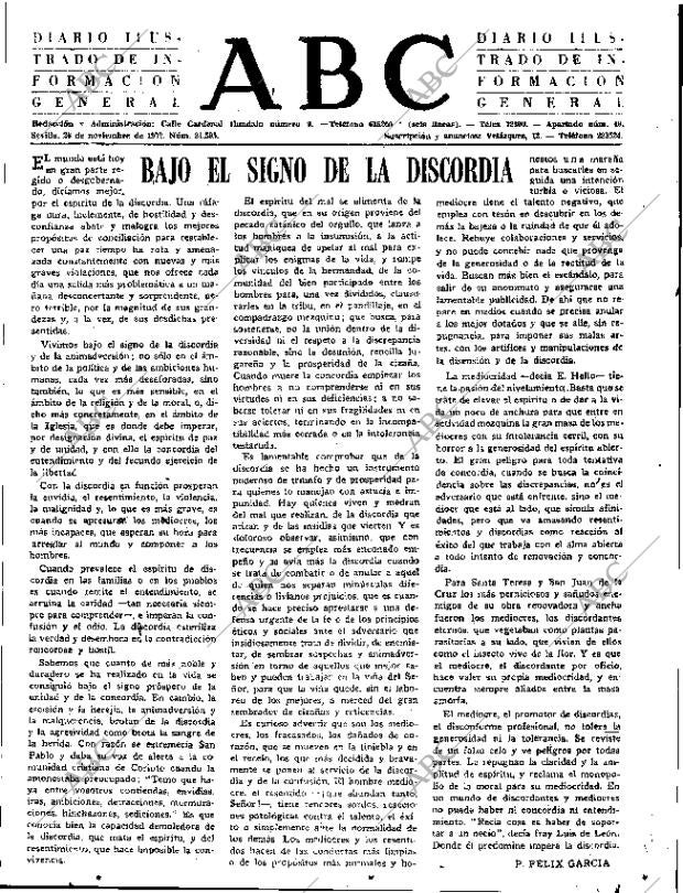 ABC SEVILLA 26-11-1972 página 3