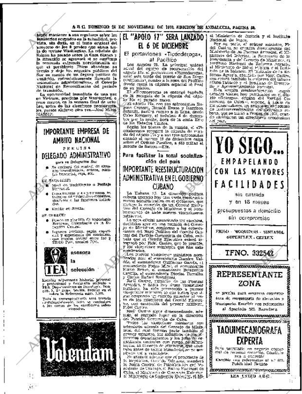 ABC SEVILLA 26-11-1972 página 32