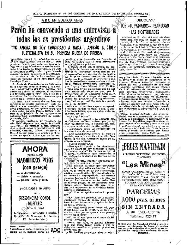 ABC SEVILLA 26-11-1972 página 33