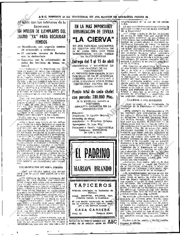 ABC SEVILLA 26-11-1972 página 40