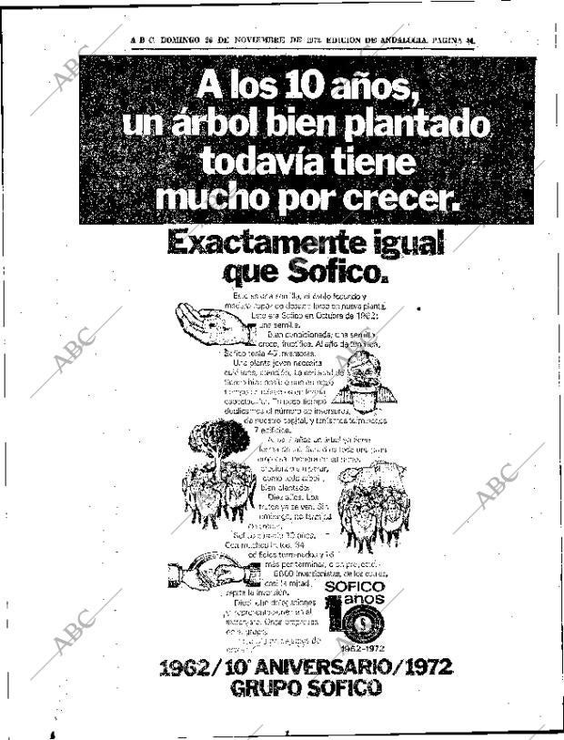 ABC SEVILLA 26-11-1972 página 44