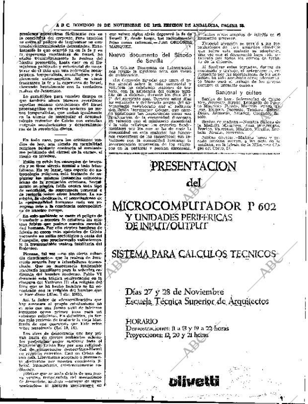 ABC SEVILLA 26-11-1972 página 53