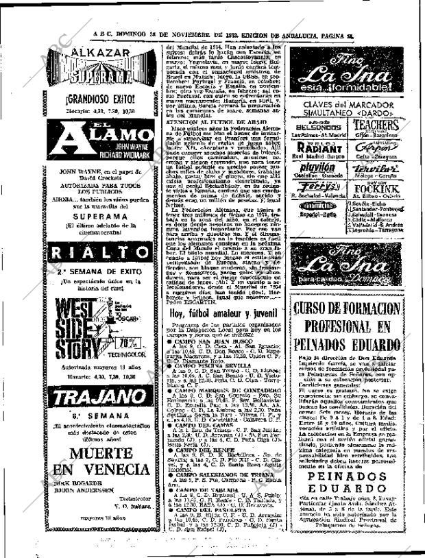 ABC SEVILLA 26-11-1972 página 58