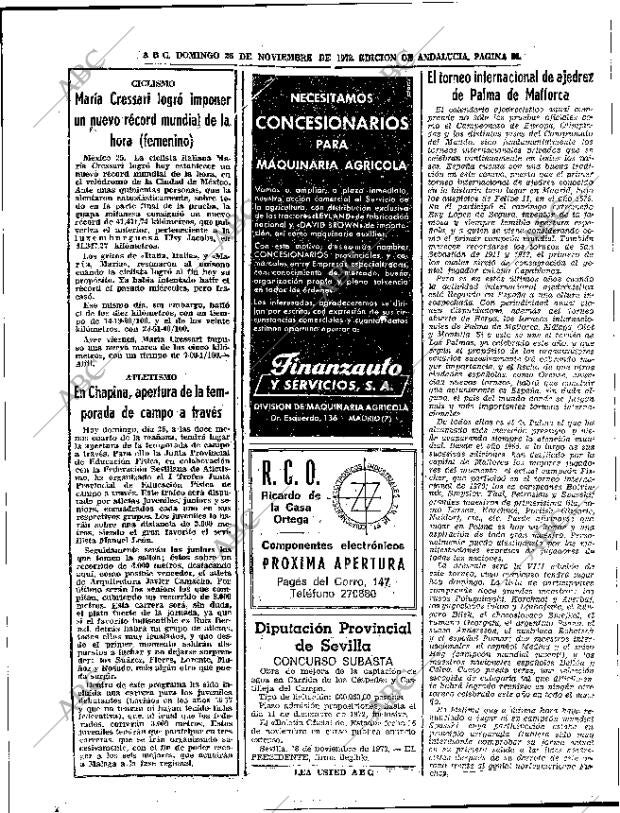 ABC SEVILLA 26-11-1972 página 60