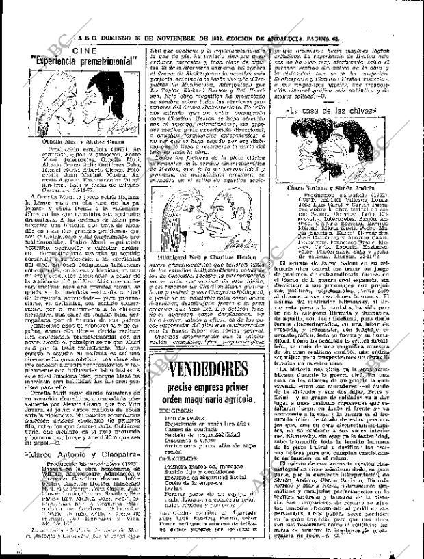 ABC SEVILLA 26-11-1972 página 63