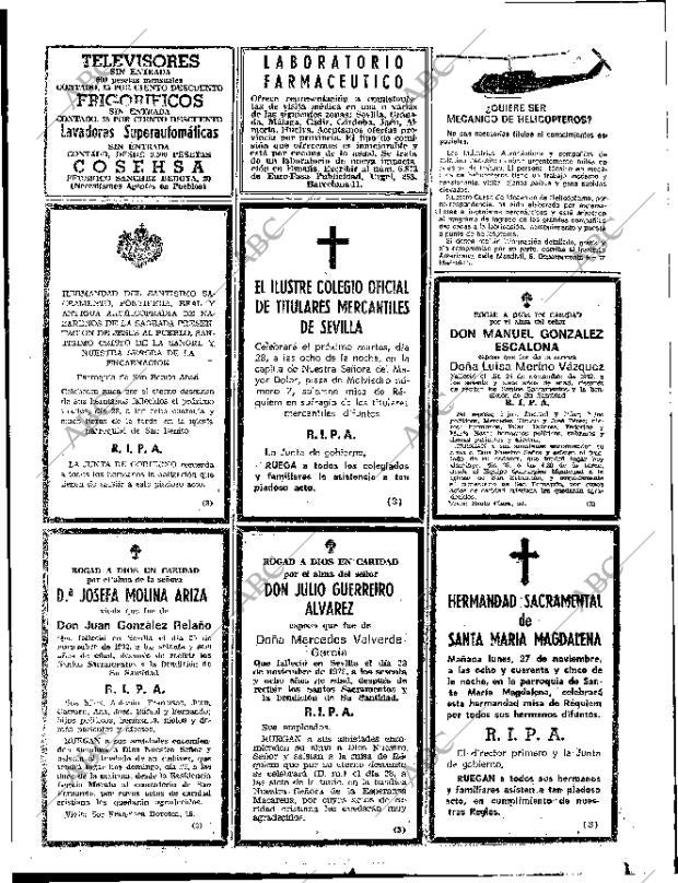 ABC SEVILLA 26-11-1972 página 75