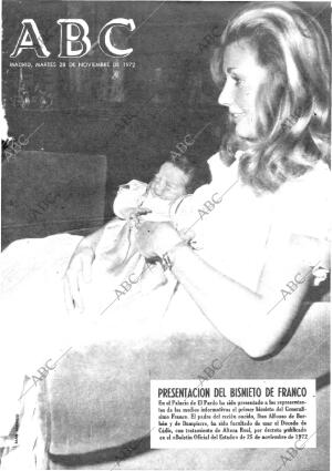 ABC MADRID 28-11-1972 página 1