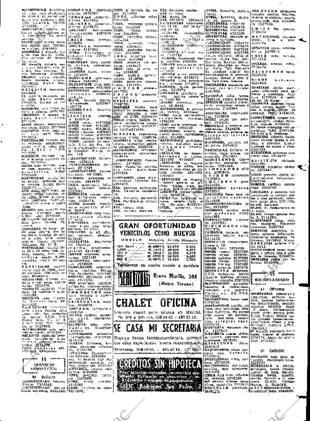 ABC MADRID 28-11-1972 página 109