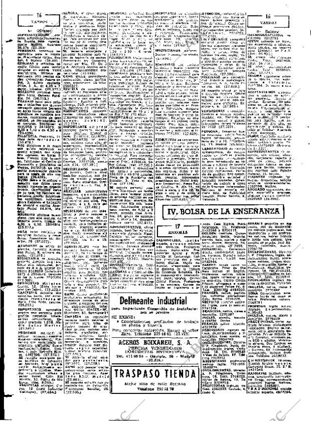 ABC MADRID 28-11-1972 página 110